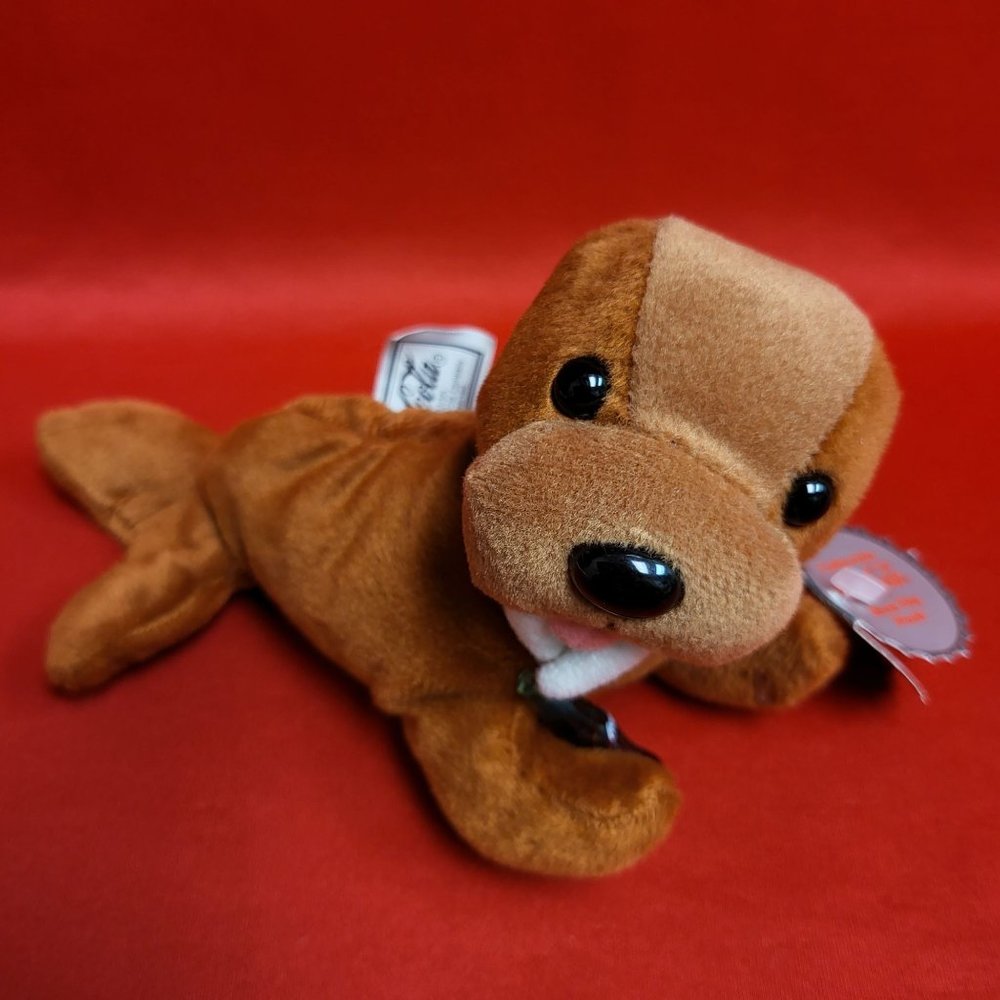 Coca Cola Walrus Bean Bag Beanie Plush Stuffed Toy 1999